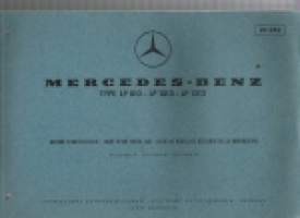 Mercedes-Benz  type LP 810 - LP 1013 - LP 1213 . Body spare parts list  1966