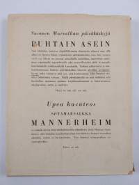 Kesäkuun Neljäs Päivä 1942 : Suomen Marsalkan, vapaaherra C.G. Mannerheimin 75-vuotispäivän juhlallisuudet