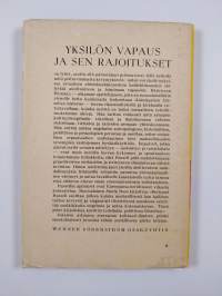 Yksilön vapaus ja sen rajoitukset