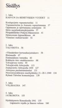A.O. Pajari - viiden sodan soturi, 1981. 1.p. Kaksinkertaisen Mannerheim-ristin ritarin ja rintamakomentajan työstä ja taistelusta.