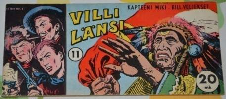 Villi länsi 11 1954