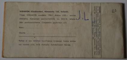 Viidakko  1  1960