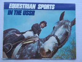 Juliste - Equestrian sports in the USSR
