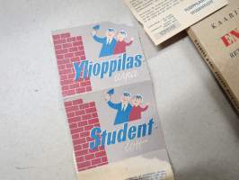 Ylioppilasarpa / Studentlott nr 0160405