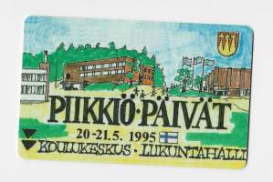 Puhelukortti TTL B10 Piikkiö-päivät 1995 puhelinkortti