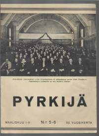 Pyrkijä 1941  nr 5-6    sota-ajan lehti