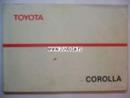 Toyota Corolla -Omistajan käsikirja