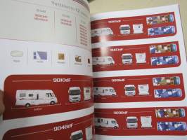 Rapido matkailuautot 2009 -myyntiesite