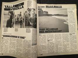 Apu 1987 nr 43 - 70 -vuotias Neuvostoliitto, Avun reportteri Rauli Virtanen Sri Lankassa, Kuningatar Noor: &quot;Suomen lämpö yllätti minut&quot;, ym.