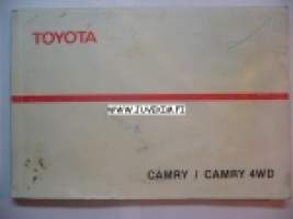 Toyota Camry / Camry 4WD -Omistajan käsikirja