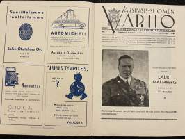 Varsinais-Suomen vartio 1938 nr 5