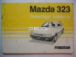 Mazda 323 -omistajan käsikirja / käyttöohjekirja