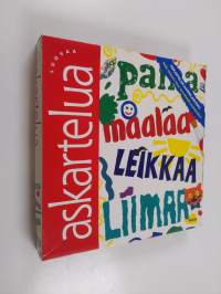 Luovaa askartelua 1-4 : Paina ; Maalaa ; Leikkaa ; Liimaa (pahvikotelossa)