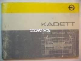 Opel Kadett -ohjekirja
