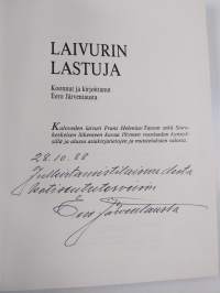 Laivurin lastuja : Kuloveden laivuri Frans Helenius-Tasson sekä Siuro-keskeisen liikenteen kuvaa 19:nnen vuosisadan kynnyksillä ja alussa asiakirjatietojen ja mui...
