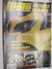 Moto Katsaus 2003 -moottoripyöräluettelo