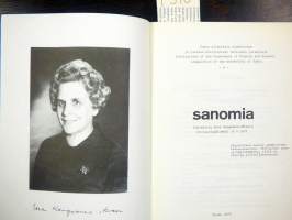 Sanomia : juhlakirja Eeva Kangasmaa-Minnin 60-vuotispäiväksi 14.4.1979