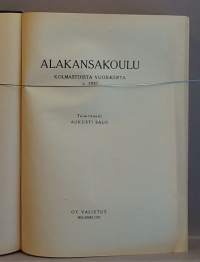 Alakansakoulu 1937-38. (Vuosikerta)