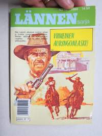 Lännensarja 1989 nr 10 Viimeinen auringonlasku