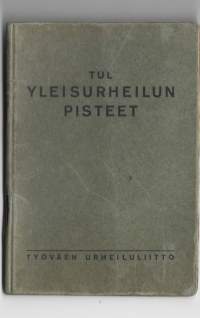 TUL Yleisurheikun pisteet  1934