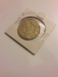 20 Suomen markaa v. 1939