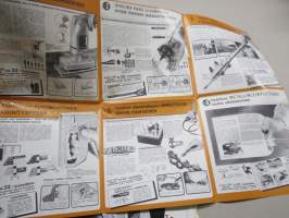 Skil power tools -erä suomenkielisiä työkaluesitteitä