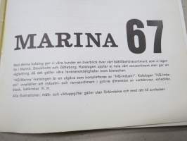 Marina 67 - AB Herman Gotthardt, katalog över båttillbehör