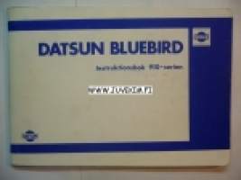 Datsun Bluebird 910-serien -Käyttöohjekirja ruotsiksi