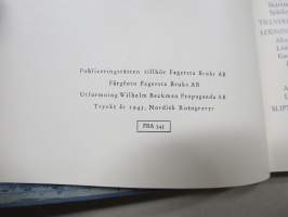 Fagersta Seco Handbok (Secometallens tillverkning och egenskaper etc.) -Fagerstan kovametallituotteiden = työkaluterästen esittelykirja