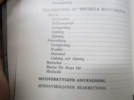 Fagersta Seco Handbok (Secometallens tillverkning och egenskaper etc.) -Fagerstan kovametallituotteiden = työkaluterästen esittelykirja