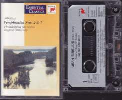 Sibelius - Sinfoniat 2 ja 7, 1994. C-kasetti. Katso kappaleet kuvasta/alta. UUSI, muovitettu. SBT 53509