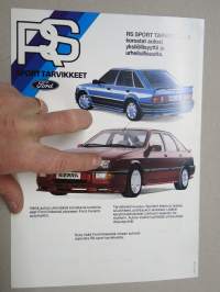 Ford Mallisto 1987 -myyntiesite