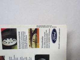 Ford - Autonostajan opas 1976, Taunus, Escort, Capri, Granada -myyntiesite / sales brochure