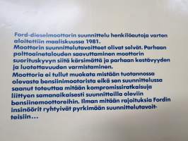 Ford 1600 Dieselmoottori -myyntiesite