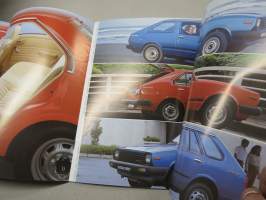 Datsun 100 / 130 / 150 A Cherry -myyntiesite / sales brochure