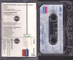 Martti Talvela - Lied Album. 1989. C-kasetti. Katso kappaleet kuvasta/alta. Decca 430 070-4