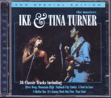 Ike &amp; Tina Turner - The Masters - 36 Classic Tracks. 2 CD boksi.  1992. Katso kappaleet kuvasta/alta.