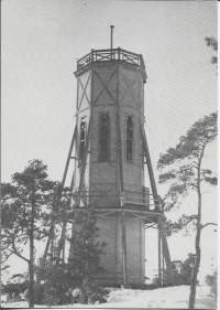 Rauma, Kiikartorni, rakennettu 1892, purettu 1956     - paikkakuntakortti, postikortti  kulkenut