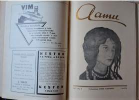 Aamu 1927  : Numerot 1-7 + Joulunumero Sidottu vuosikerta