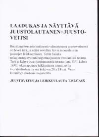 Juustolautanen ja juustoveitsi (uudet). Lautanen (28x18 cm) akaasiapuuta, veitsi ruostumatonta terästä.