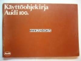 Audi 100 -käyttöohjekirja