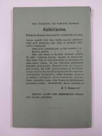 Kyläkirjasto : lukemisia Suomen kansalaisille erinäisissä aineissa