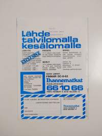 Uusi Shalom vuosikerta 1972 (1-10, puuttuu numerot 4, 9, 10)