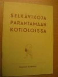 Selkävikoja parantamaan kotioloissa