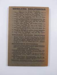 Saksankielen kirjallisia harjoituksia keskikouluasteelle