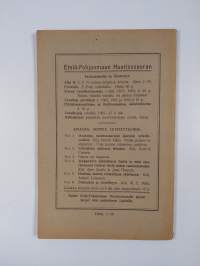 Etelä-Pohjanmaan nuorisoseuran vuosikirja 1917