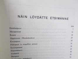Taimihinnasto 1970-1971 Turun taimistot Jali Lyyvaara -plant catalog