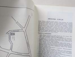 Taimihinnasto 1970-1971 Turun taimistot Jali Lyyvaara -plant catalog