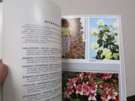 Taimihinnasto 1970-1971 Turun taimistot Jali Lyyvaara -plant catalog
