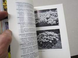 Taimihinnasto 1970-1971 Turun taimistot Jali Lyyvaara -plant catalog